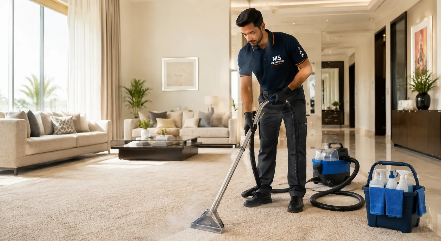 Carpet cleaning service in Bahrain
