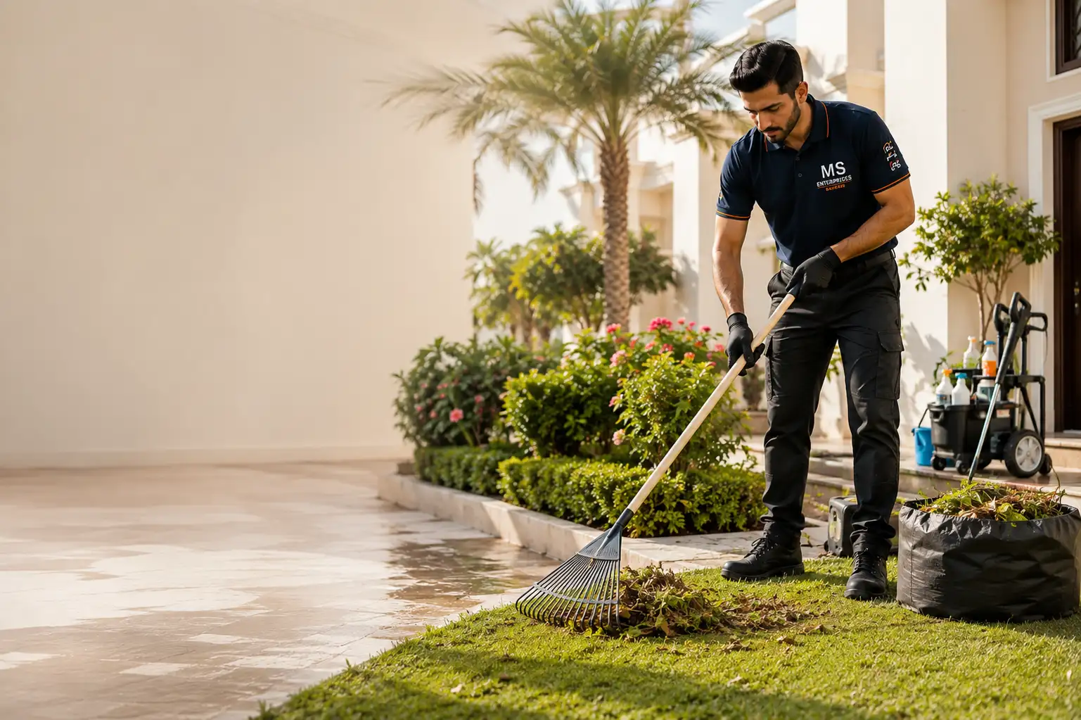 Garden and outdoor cleaning services bahrain