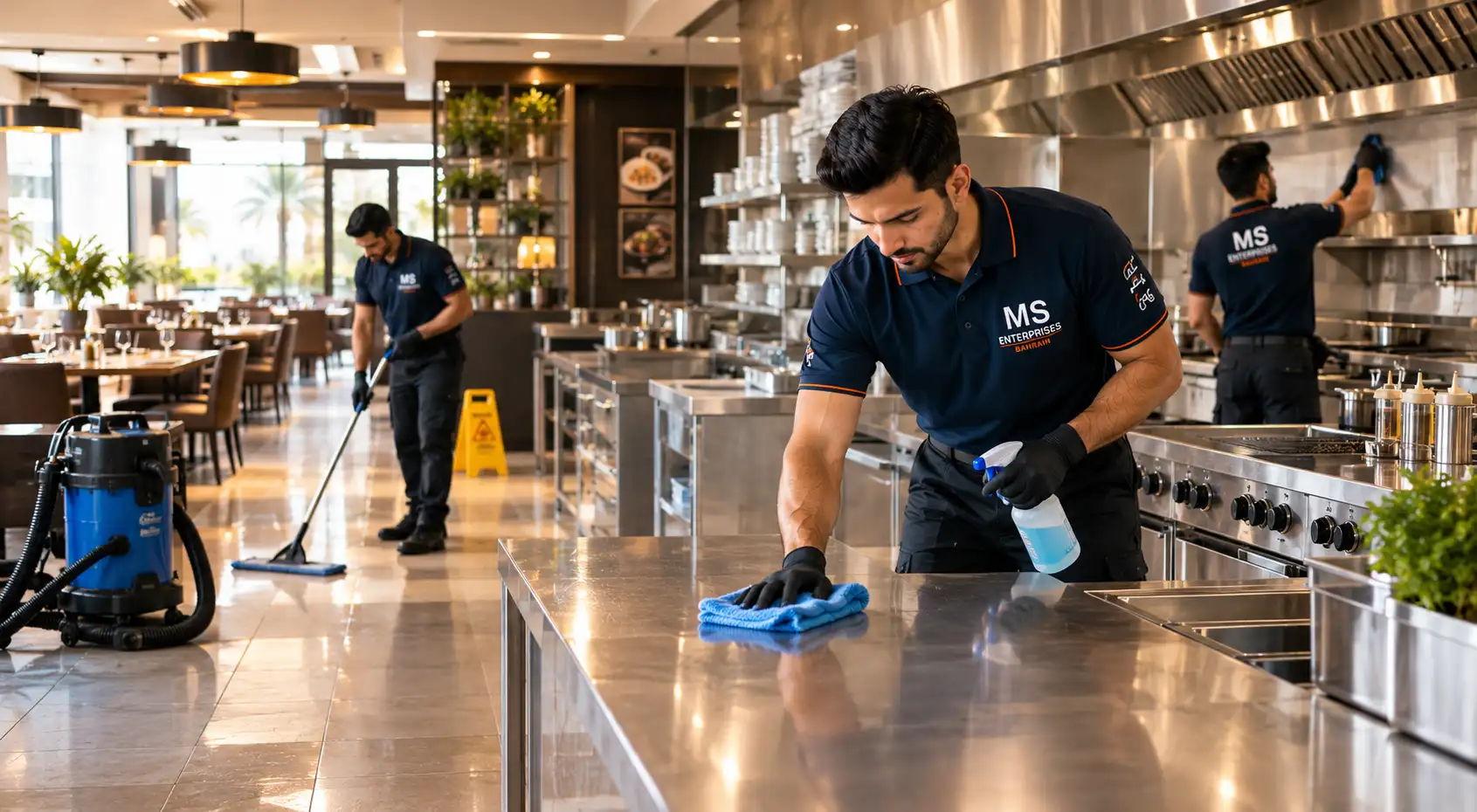 restaurant and cafe cleaning services bahrain
